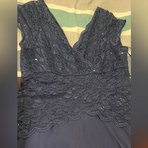 Blu Sage midnight blue Maxi Dress